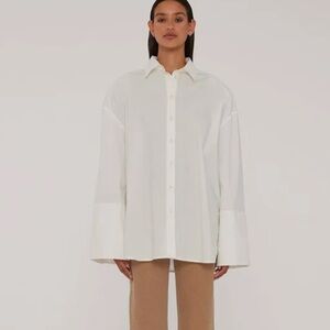 ROTATE Birger Christensen Oversized Men’s Shirts for Women